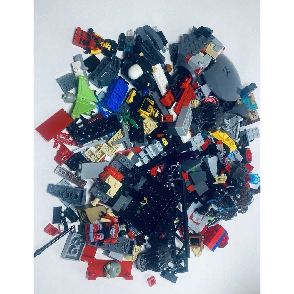 Toy Lot LEGO Kre-o Minifigures Torsos Heads Weapon Steelers Audi Transformers - Picture 4 of 12